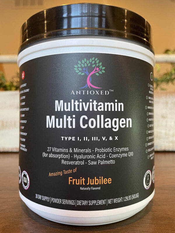Antioxed Multivitamin Multi-Collagen: Fruit Jubilee - Image 2